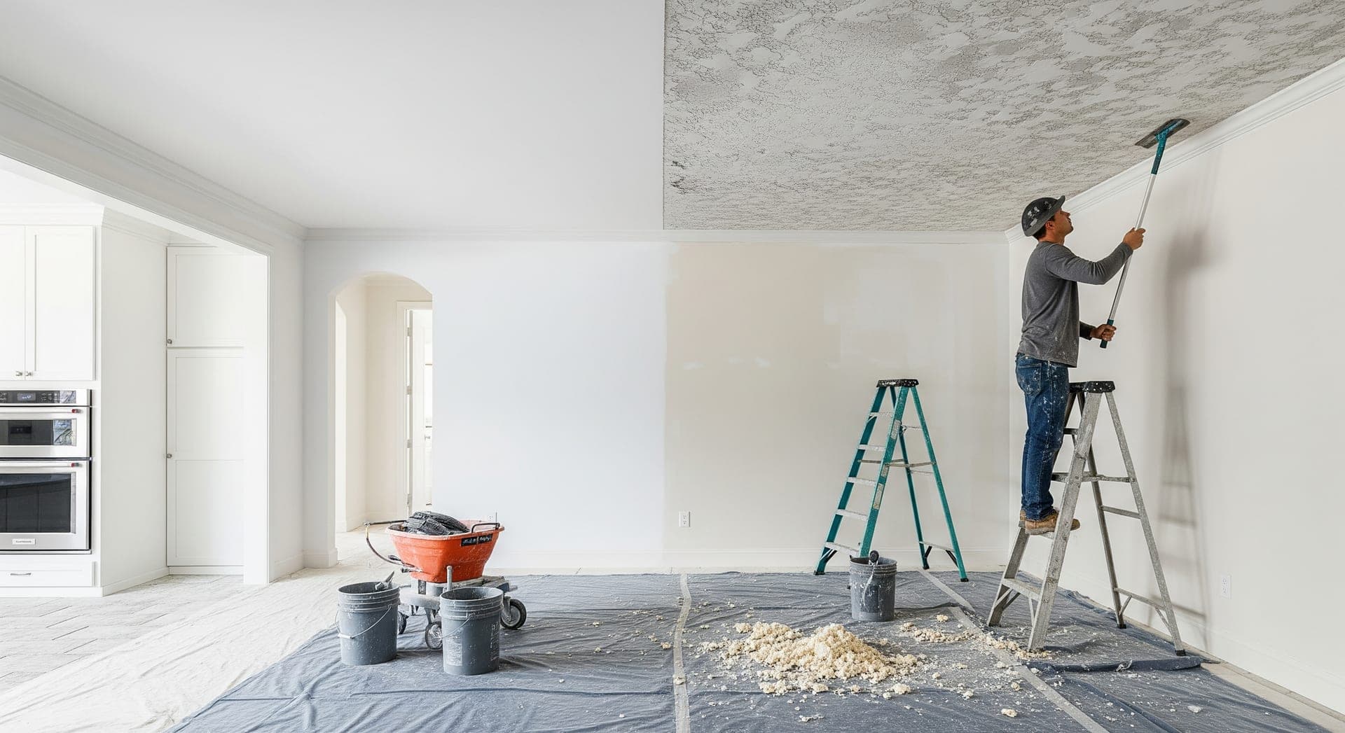 Why Choose PlanRemodel for Popcorn Texture Removal?